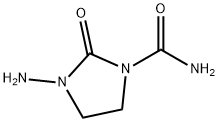 1-Imidazolidinecarboxamide,3-amino-2-oxo-(9CI) Struktur