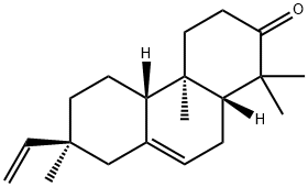 13β-メチル-13-ビニルポドカルパ-7-エン-3-オン 化学構造式
