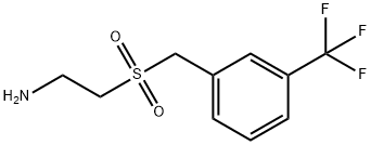 2-(3-(trifluoromethyl)benzylsulfonyl) ethanamine Structure