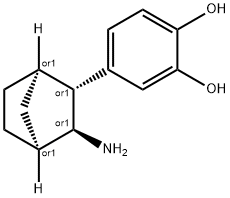 1,2-Benzenediol, 4-(3-aminobicyclo[2.2.1]hept-2-yl)-, (2-exo,3-endo)- (9CI) Struktur