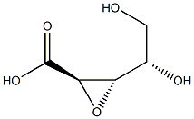 L-Arabinonicacid,2,3-anhydro-(9CI) Structure