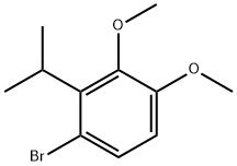 1-溴-2-异丙基-3,4-二甲氧基苯, 77256-01-0, 结构式