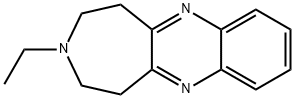 1H-Azepino[4,5-b]quinoxaline,3-ethyl-2,3,4,5-tetrahydro-(9CI) Structure