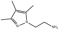 2-(3,4,5-トリメチル-1H-ピラゾール-1-イル)エタンアミン 化学構造式
