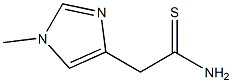 1H-Imidazole-4-ethanethioamide,1-methyl-(9CI) Structure