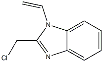 1H-Benzimidazole,2-(chloromethyl)-1-ethenyl-(9CI) Structure