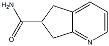 5H-Cyclopenta[b]pyridine-6-carboxamide,6,7-dihydro-(9CI) Structure