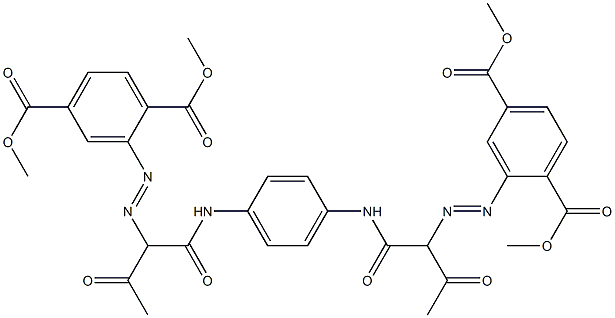 pigment yellow 155 化学構造式