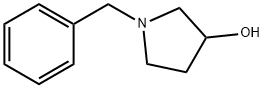1-ベンジル-3-ピロリジノール 化学構造式
