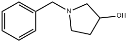 N-Benzyl-3-pyrrolidinol  Structure