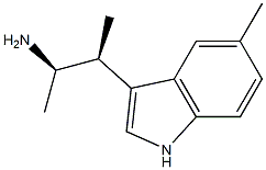 1H-Indole-3-ethanamine,alpha,bta,5-trimethyl-,(R*,S*)-(9CI) Structure