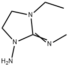1-Imidazolidinamine,3-ethyl-2-(methylimino)-(9CI) Structure