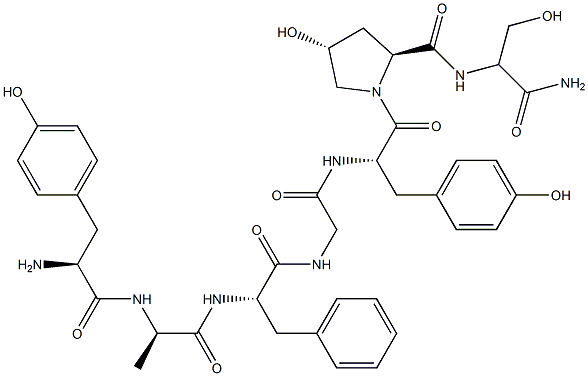 dermorphin, 4-Hyp(6)- Struktur