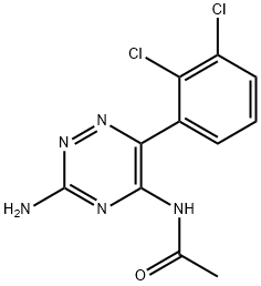 LaMotrigine N-Acetate Structure