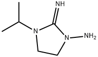 1-Imidazolidinamine,2-imino-3-(1-methylethyl)-(9CI) Structure