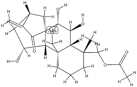 (4R)-18-Acetoxy-7α,20-epoxy-6β,7,11α-trihydroxykaur-16-en-15-one|