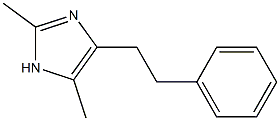 1H-Imidazole,2,4-dimethyl-5-(2-phenylethyl)-(9CI) Structure