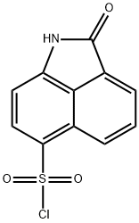 2-オキソ-1,2-ジヒドロベンゾ[CD]インドール-6-スルホニルクロリド 化学構造式