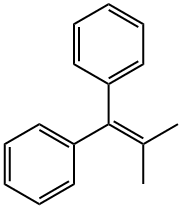 1,1-ジフェニル-2-メチル-1-プロペン 化学構造式