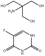 5-fluorouracil tromethamine Structure
