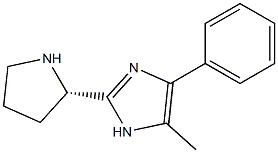 1H-Imidazole,4-methyl-5-phenyl-2-(2S)-2-pyrrolidinyl-(9CI) Structure