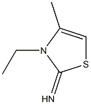 2(3H)-Thiazolimine,3-ethyl-4-methyl-(9CI) Structure