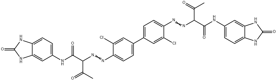 C.I.ピグメントオレンジ72 化学構造式