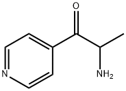 1-Propanone,2-amino-1-(4-pyridinyl)-(9CI) Structure