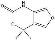 4H-Furo[3,4-d][1,3]oxazin-2(1H)-one,4,4-dimethyl-(9CI),78329-69-8,结构式