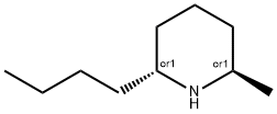 Piperidine, 2-butyl-6-methyl-, (2R,6R)-rel- (9CI) Structure