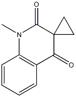 Spiro[cyclopropane-1,3(2H)-quinoline]-2,4(1H)-dione, 1-methyl- (9CI) Structure