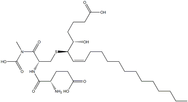 78340-36-0 9,10,11,12,14,15-hexahydroleukotriene C4