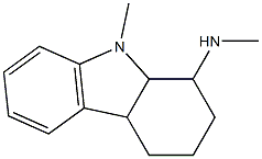 1H-Carbazol-1-amine,2,3,4,4a,9,9a-hexahydro-N,9-dimethyl-(9CI) Structure