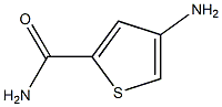 2-Thiophenecarboxamide,4-amino-(9CI) Structure