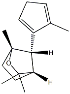 2-Oxabicyclo[2.2.1]heptane,1,3,3-trimethyl-7-(5-methyl-1,4-cyclopentadien-1-yl)-,(1R,4S,7S)-rel-(9CI) Structure