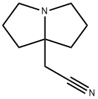 1H-Pyrrolizine-7a(5H)-acetonitrile,tetrahydro-(9CI) Structure