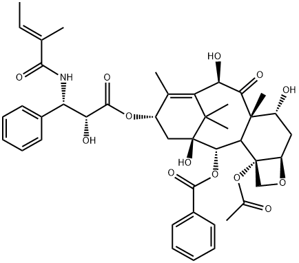 7-epi-10-Deacetyl CephaloMannine Structure