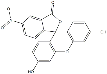 5(6)-Nitrofluorescein Structure