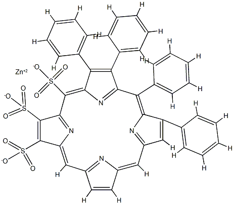 zinc tetraphenylporphyrintrisulfonate|