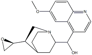 quinine-10,11-epoxide Structure