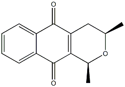 demethoxyeleutherin 结构式