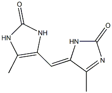 2H-Imidazol-2-one,4-[(2,3-dihydro-5-methyl-2-oxo-4H-imidazol-4-ylidene)methyl]-1,3-dihydro-5-methyl-(9CI)|