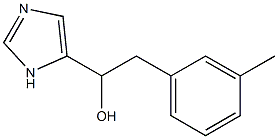 1H-Imidazole-4-methanol,alpha-[(3-methylphenyl)methyl]-(9CI) Structure