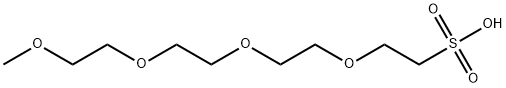 m-PEG4-sulfonic acid, 787524-78-1, 结构式