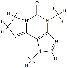 5H-Imidazo[2,1-i]purin-5-one,1,4,7,8-tetrahydro-1,4-dimethyl-(9CI)|
