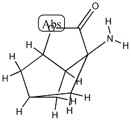 3,5-Methano-2H-cyclopenta[b]furan-2-one,3-aminohexahydro-(9CI) 结构式