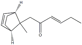 3-Hexen-2-one,1-[(7-anti)-7-methylbicyclo[2.2.1]hept-2-en-7-yl]-,(3E)-(9CI) 结构式