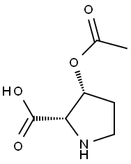 D-Proline, 3-(acetyloxy)-, (3S)-rel- (9CI)