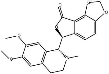 (-)-紫堇明,79082-64-7,结构式