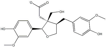 乙酸落叶松脂酯 结构式